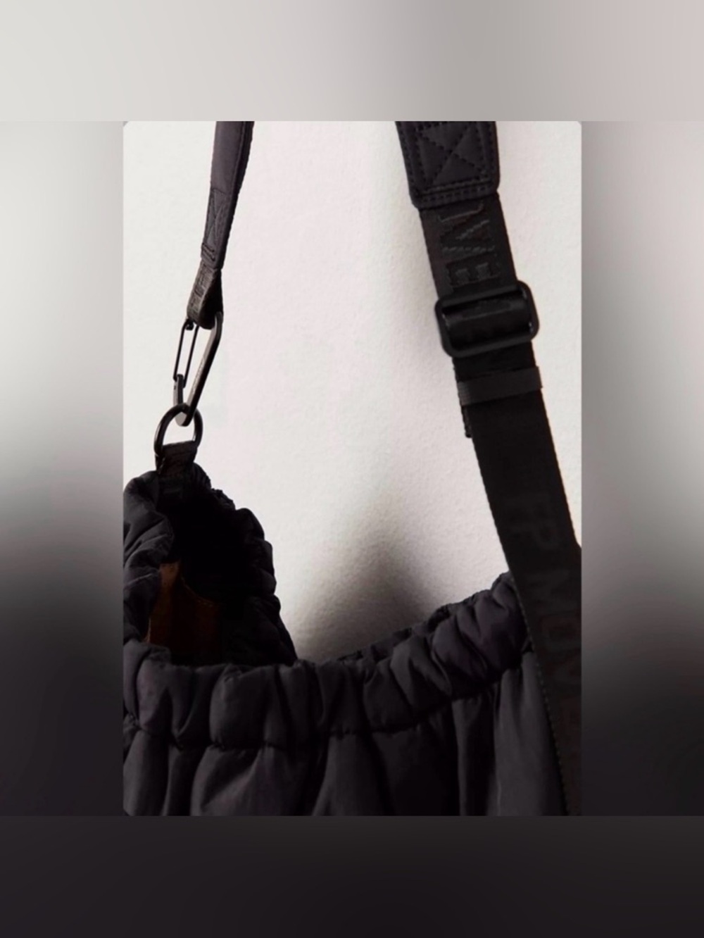 Free People Movement Rest Day Carryall Bag, Black, NWT - Picture 4 of 6
